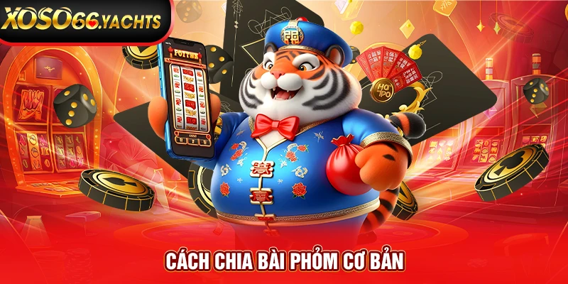 Cách chia bài phỏm cơ bản Cách chia bài phỏm cơ bản